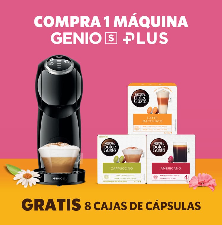 Lleva GRATIS cajas de NESCAFÉ® Dolce Gusto® 
