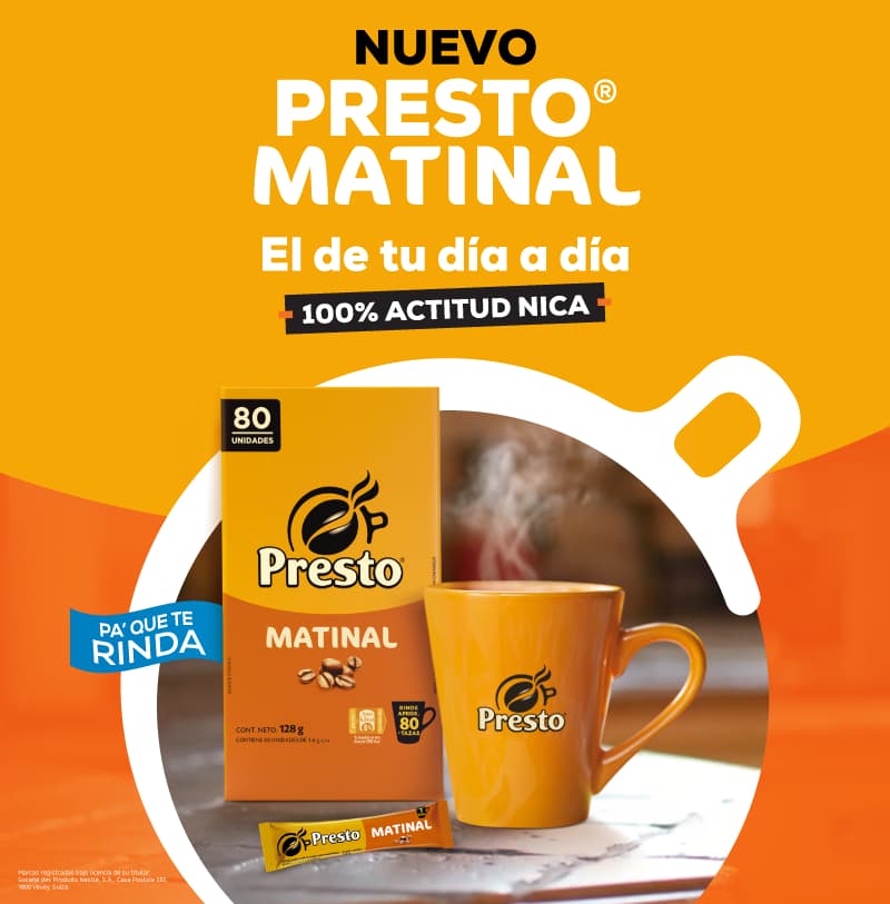 Nuevo Presto Matinal - El de tu dá a día