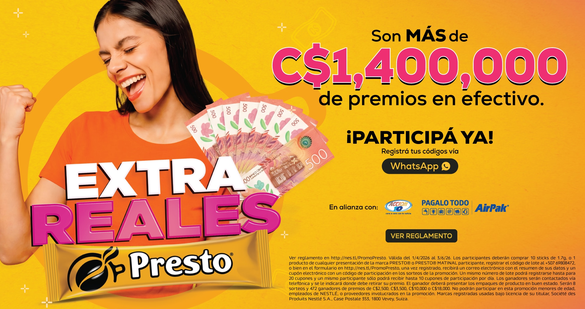 Nuevo Presto Matinal - El de tu día a día