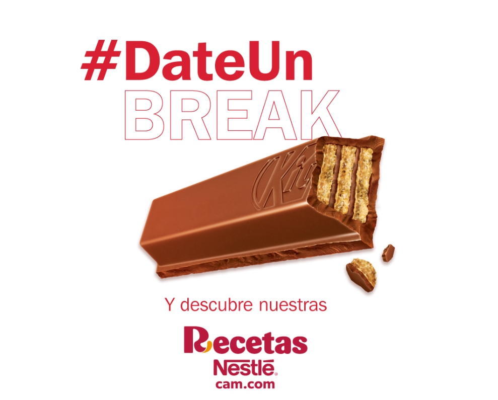 Date un break con recetas Nestlé