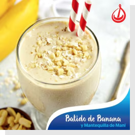 Receta de Batido de Banana con Anchor