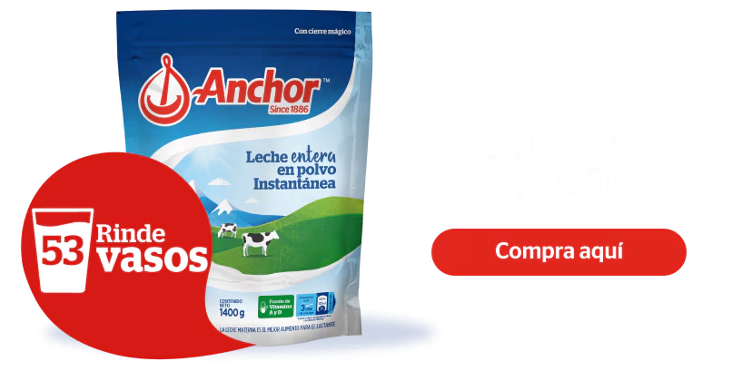 Presentación de leche en polvo NESTLÉ® Anchor
