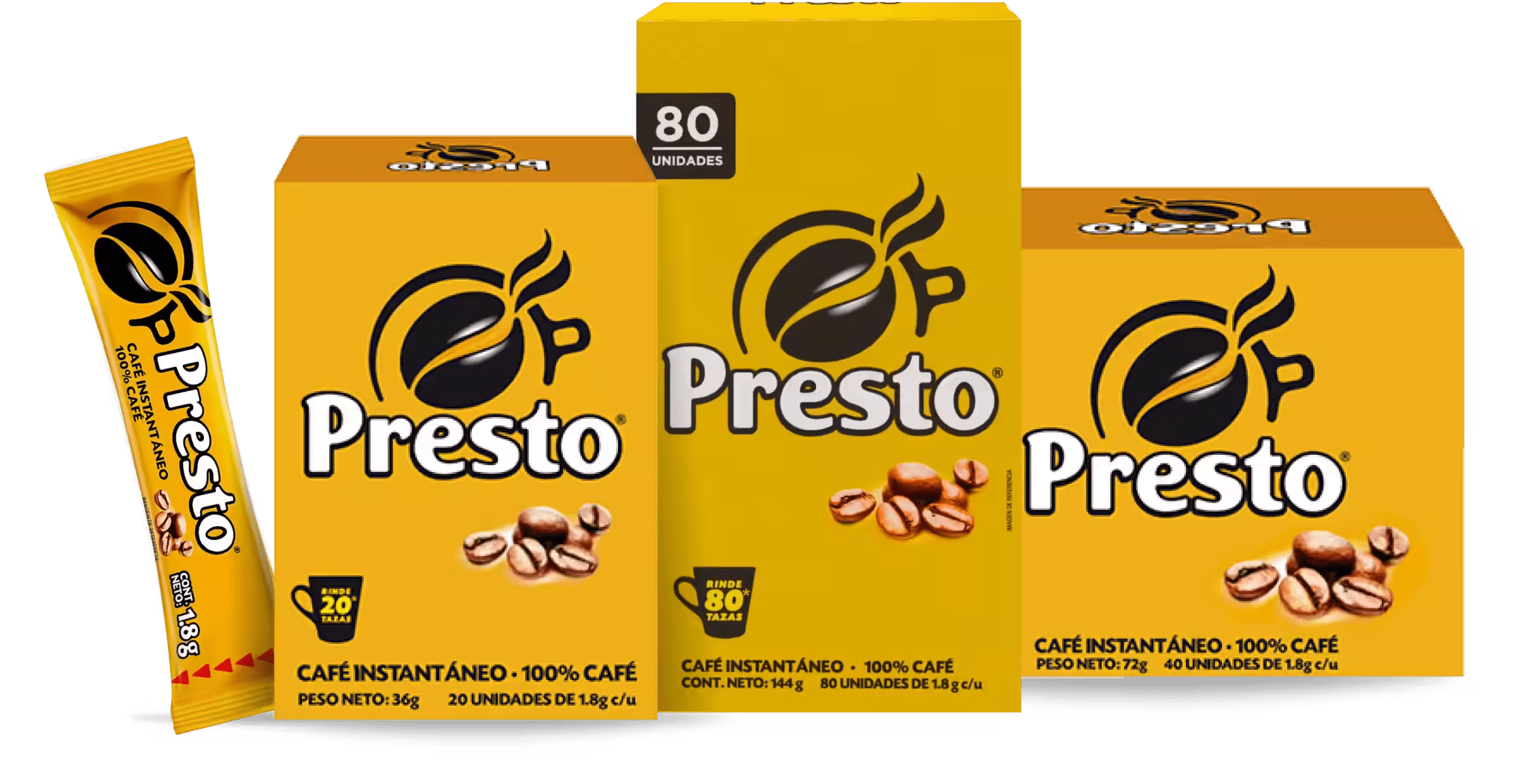 Paquetes Presto Individuales